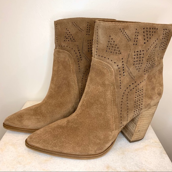 Vince Camuto Catheryna Bootie In Brown 